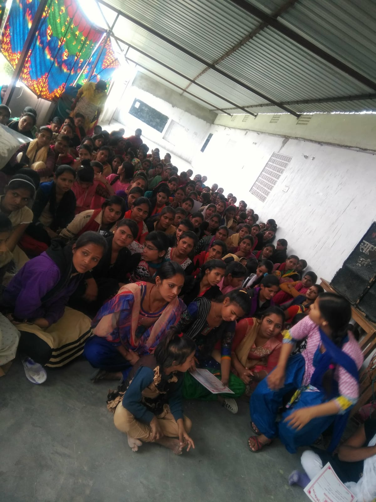 College gathering